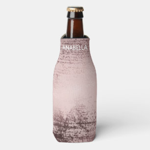 Enfriador De Botellas Rosa oro Lujo metálico personalizado