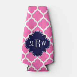 Enfriador De Botellas Rosado caliente #2 ¿Qué Marroquí #5? 3 Monograma i