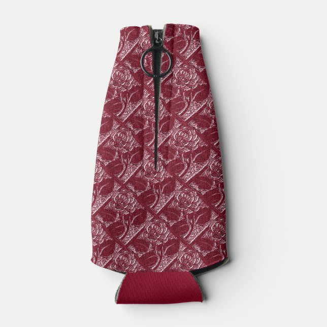 Enfriador De Botellas Rosas metalizado-16-BOTELLA DE Vino (Reverso)