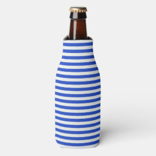 Enfriador De Botellas Royal Blue Combination Stripes by Shirley Taylor
