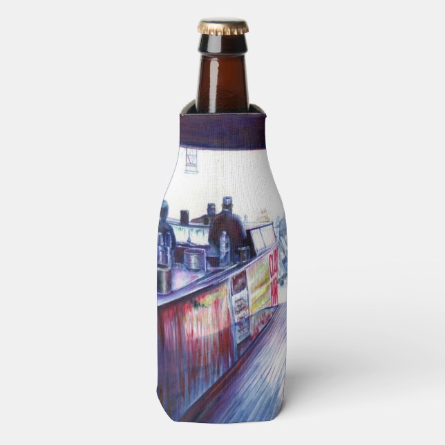 Enfriador De Botellas Ruby's, Coney Island, Nueva York (Frente de la botella)