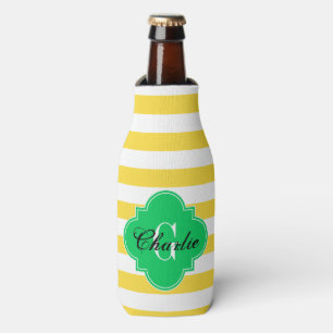 Enfriador De Botellas Rugby Stripe Esmeralda Verde