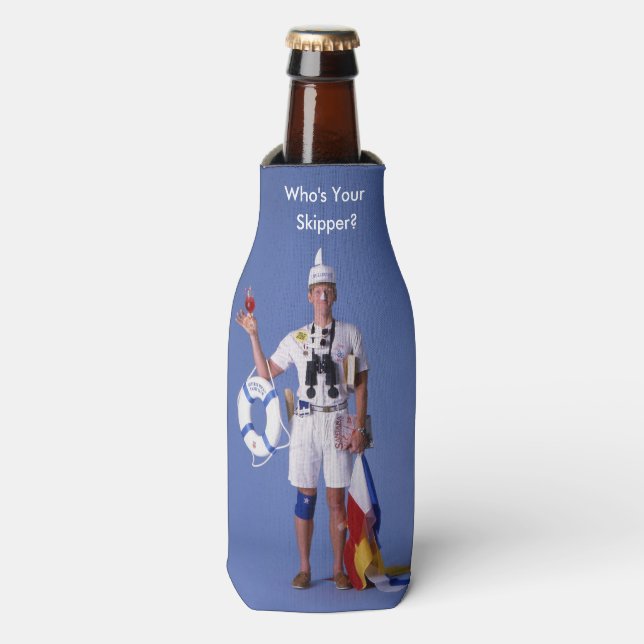 Enfriador De Botellas Salte Sayles™_Who's Your Skipper?_Besino Cosy (Frente de la botella)