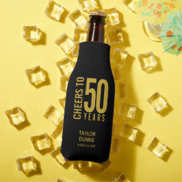 Enfriador De Botellas Saludos a 50 años cumpleaños