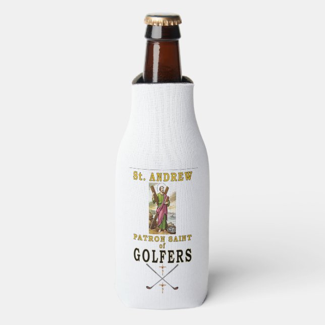 Enfriador De Botellas SAN ANDREW PATRON SAINT de GOLFERS (Frente de la botella)