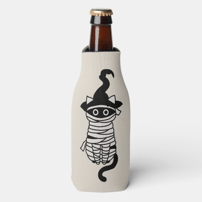 Enfriador De Botellas Scary cat wrapped (Frente de la botella)