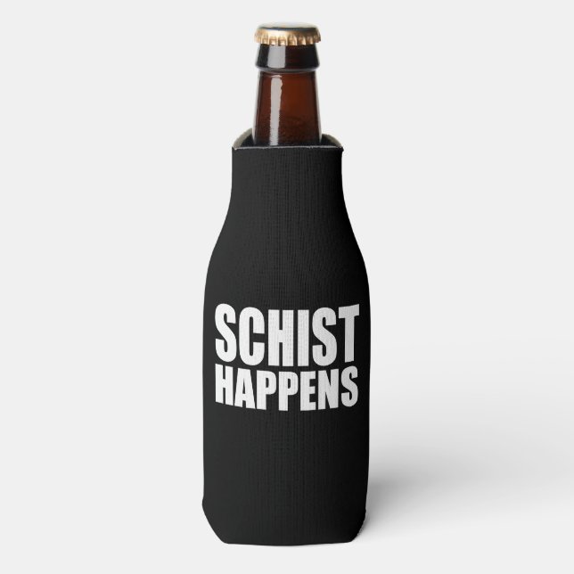 Enfriador De Botellas Schist Happens (Frente de la botella)
