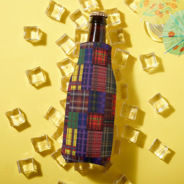 Enfriador De Botellas Scottish Tartan Patchwork (Verano in situ)