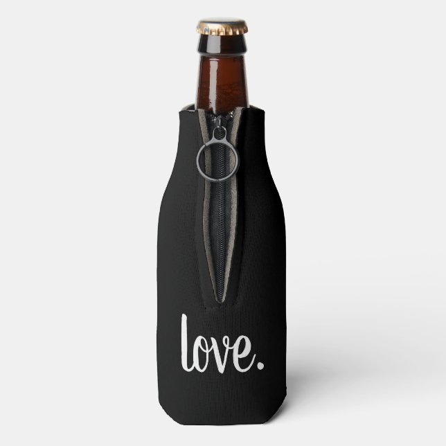 Enfriador De Botellas script LOVE. moda (Reverso de la botella)