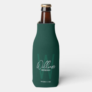 Enfriador De Botellas Script Nombre del Groomsman personalizado
