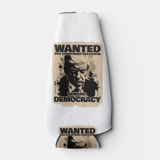 Enfriador De Botellas Se busca Poster a Donald Trump, conde Georgia (Anverso)