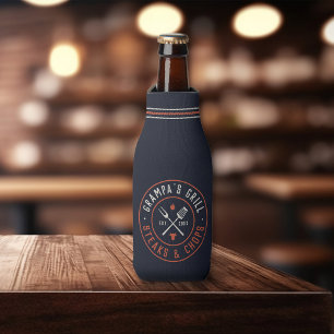 Enfriador De Botellas Se establece el Año Personalizado del Grill Grampa