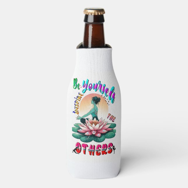 Enfriador De Botellas Sé Que Inspiras A Los Demás (Frente de la botella)