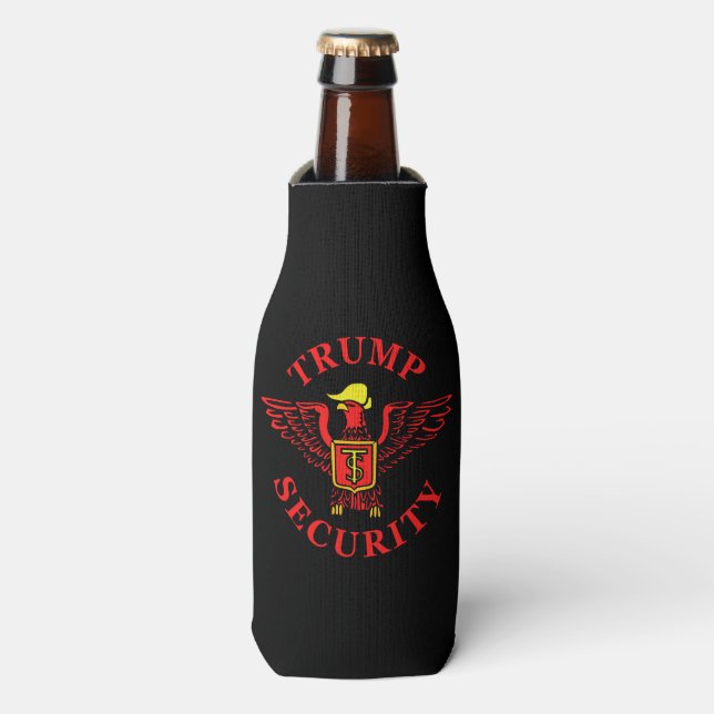Enfriador De Botellas Seguridad de Trump (Frente de la botella)
