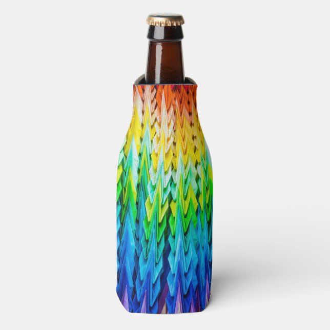 Enfriador De Botellas Senbazuru o mil grúas de origami (Frente de la botella)
