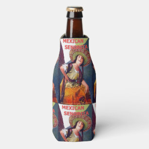 Enfriador De Botellas "Senorita mexicana"