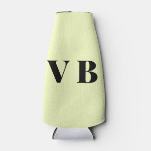 Enfriador De Botellas simple minimal color sólido personalizado pastel p