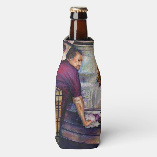 Enfriador De Botellas Singapur besado por el sol (Frente de la botella)