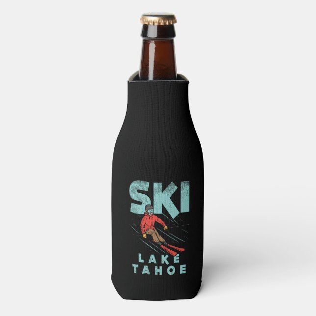 Enfriador De Botellas Ski Lake Tahoe (Frente de la botella)