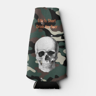 Enfriador De Botellas Skull Camo