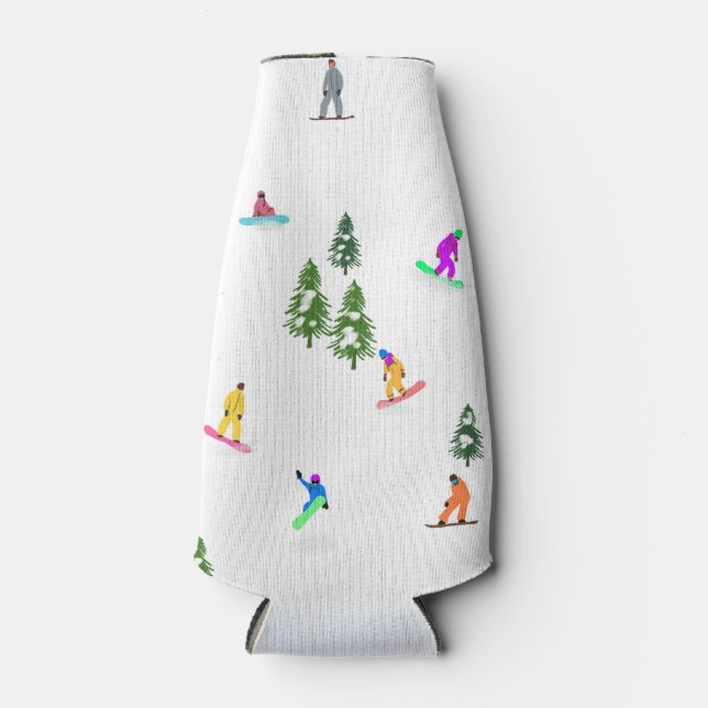 Enfriador De Botellas Snowboarders (Anverso)