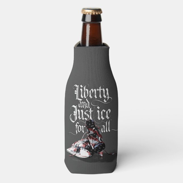 Enfriador De Botellas Solo hielo para todos (hockey) (Frente de la botella)