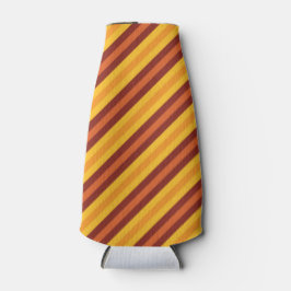 ENFRIADOR DE BOTELLAS SOMBRAS DE NARANJA Y TIRA AMARILLA