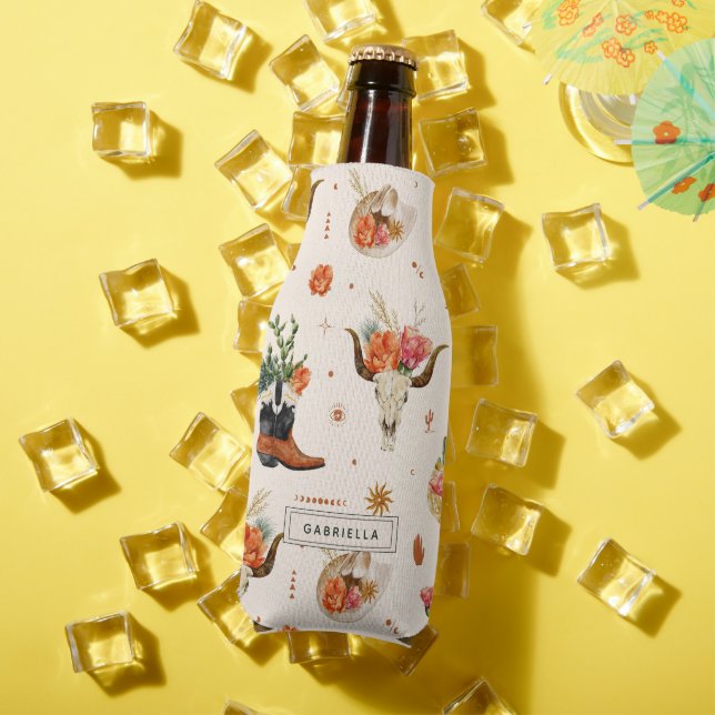 Enfriador De Botellas Sombrero Vaquero de Cactus del Desierto Occidental (Verano in situ)