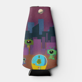 Enfriador De Botellas Soporte de la Taza Espacial Impar / Soporte de lat