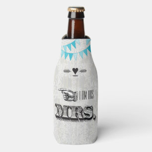 Enfriador De Botellas Soy su Sra. Buntings en Aqua