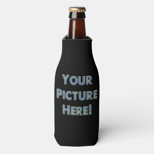 Enfriador De Botellas Su imagen Personalizado en (Frente de la botella)