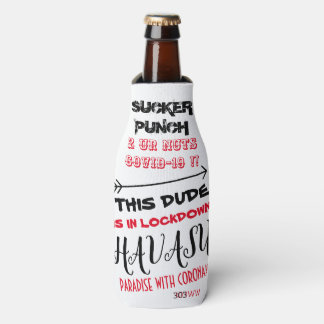 ENFRIADOR DE BOTELLAS SUCKER PUNCH 2 TUERCAS NUTS COVID-19, HAVASU PARAD