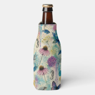 Enfriador De Botellas Sueño Acuático Floral Vibrante