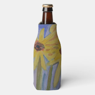 Enfriador De Botellas Sunflower amarillo de verano