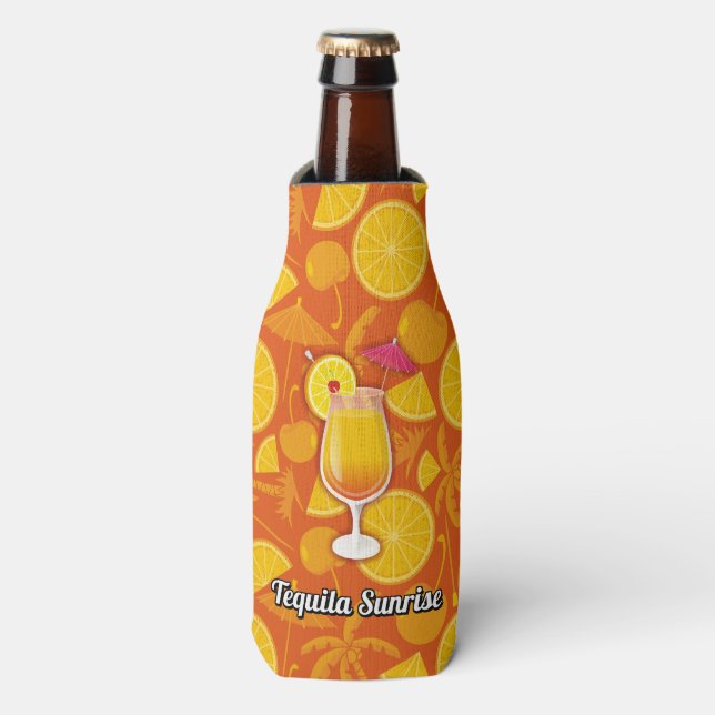 Enfriador De Botellas Sunrise Tequila (Frente de la botella)