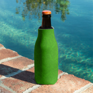 Enfriador De Botellas Superficie texturizada verde brillante con patrón
