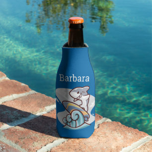 Enfriador De Botellas Surf de tiburón personalizado