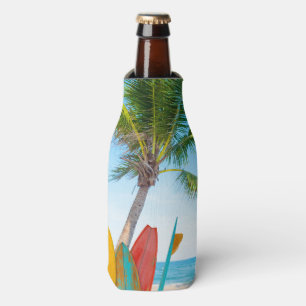 Enfriador De Botellas Surfing Tropical Beach