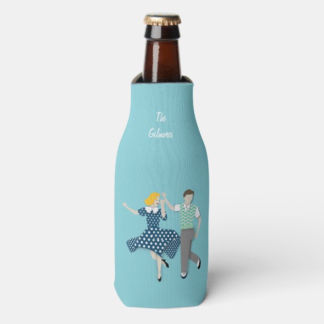 Enfriador De Botellas Swing Dance (Frente de la botella)
