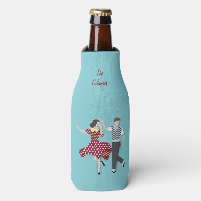 Enfriador De Botellas Swing Dance (Frente de la botella)