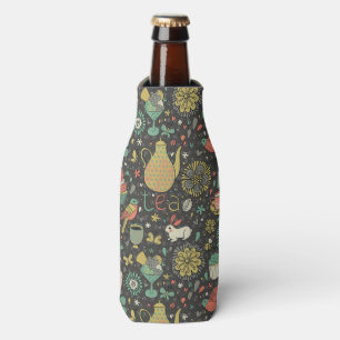 Enfriador De Botellas Tarjeta brillante sabrosa del té