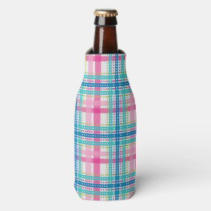 Enfriador De Botellas Tartán, modelo de la tela escocesa