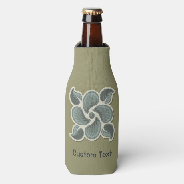 Enfriador De Botellas Teja de decó 2 (Frente de la botella)
