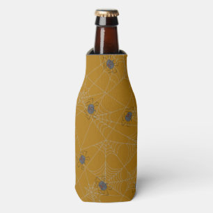 Enfriador De Botellas telaraña y calabazas de Halloween
