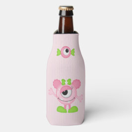 Enfriador De Botellas tema de fiesta de cumpleaños de niña monstruo rega