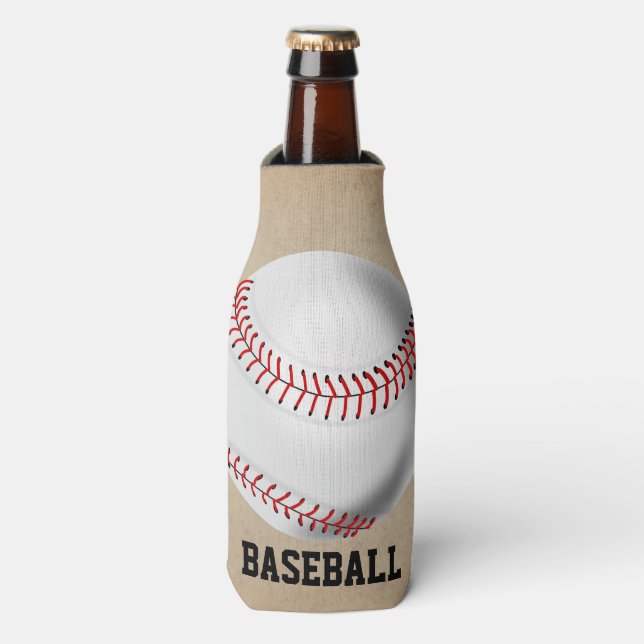 ENFRIADOR DE BOTELLAS TEMA DEL BÉISBOL (Frente de la botella)