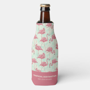 Enfriador De Botellas Texto de personalizado de patrón de flamenco