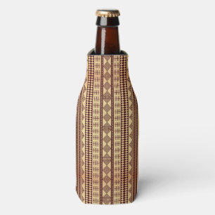 Enfriador De Botellas Textura étnica de Brown