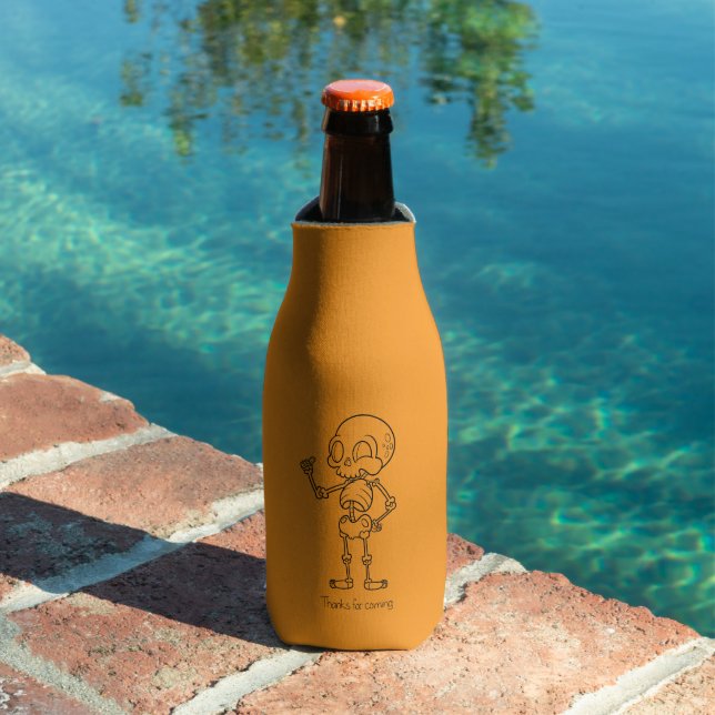 Enfriador De Botellas Thanks for coming skull (Piscina in situ)