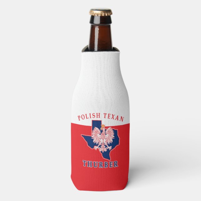 Enfriador De Botellas Thurber Texan polaco (Frente de la botella)